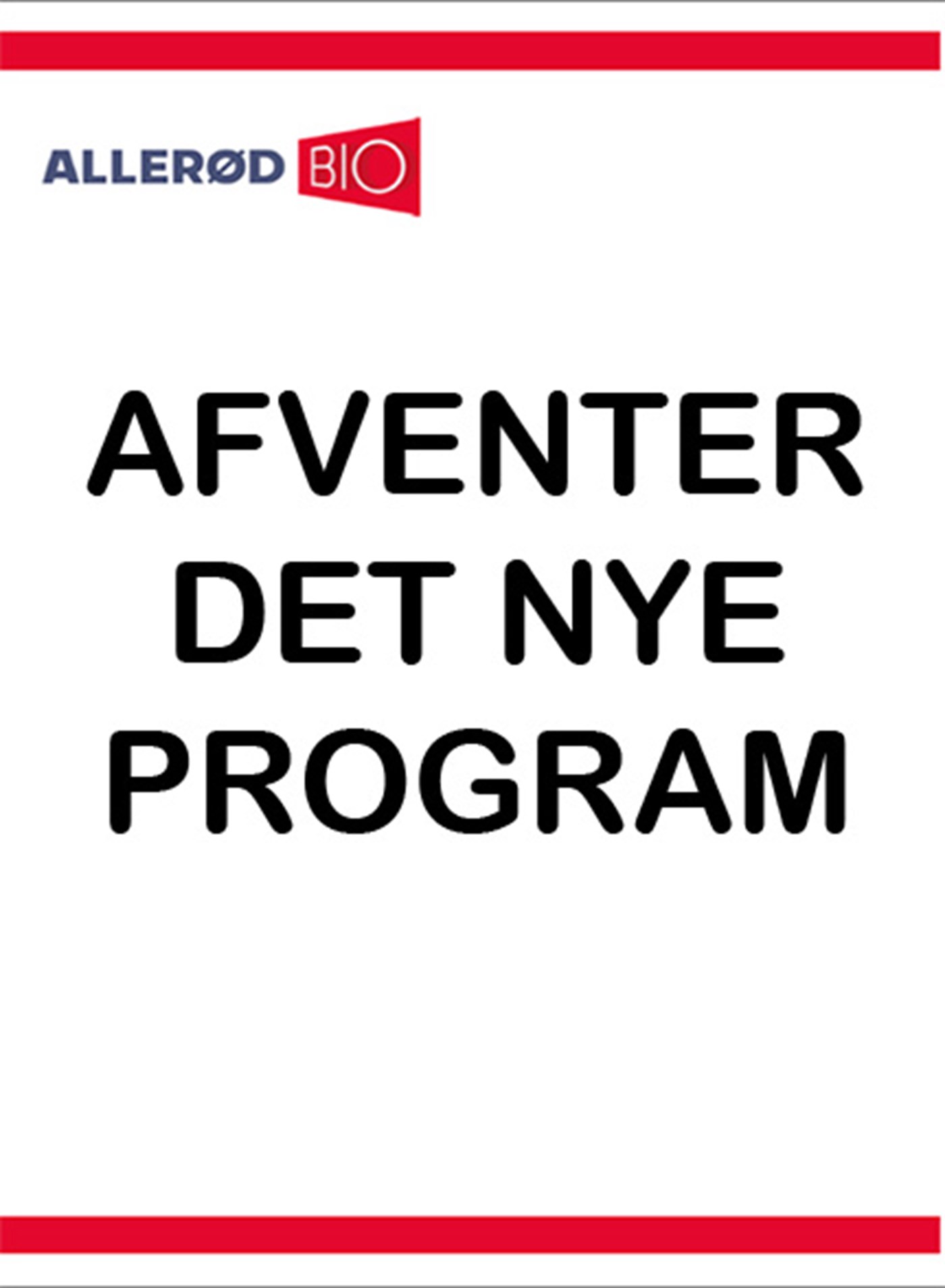 Kommende måneds program